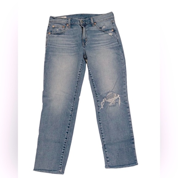 GAP Light Blue Straight Leg Jeans - Picture 3 of 4